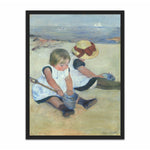 Load image into Gallery viewer, Children Playing on the Beach