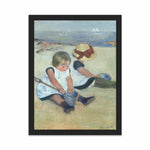 Load image into Gallery viewer, Children Playing on the Beach