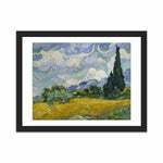 Load image into Gallery viewer, A Wheatfield, with Cypresses