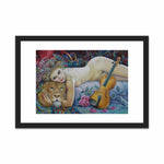 Load image into Gallery viewer, Lion, a woman and a violin