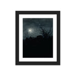 Load image into Gallery viewer, Moonlight Scene, Houses in Background