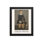 Load image into Gallery viewer, Young Boy with Dog by Samuel Miller
