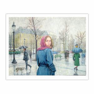 Brief encounter, Paris in the rain