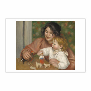 Child with Toys - Gabrielle and the Artist's Son, Jean