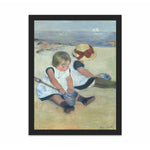 Load image into Gallery viewer, Children Playing on the Beach
