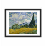 Load image into Gallery viewer, A Wheatfield, with Cypresses
