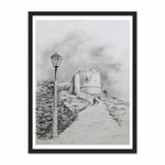 Load image into Gallery viewer, footpath to the Castle of Salonica - Ανεβαίνοντας στα Κάστρα της Θεσσαλονίκης
