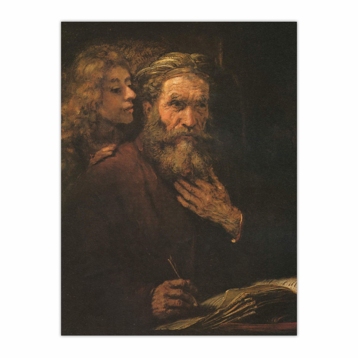 St. Matthew and the angel