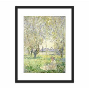Woman Seated under the Willows